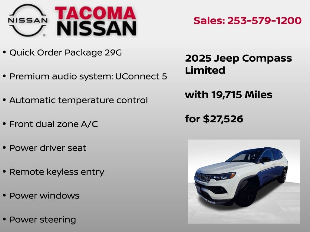 2025 Jeep Compass Limited