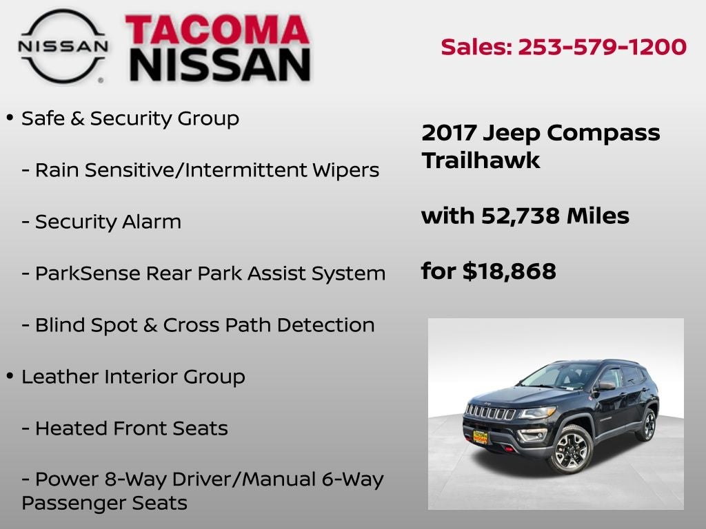 2017 Jeep New Compass Trailhawk