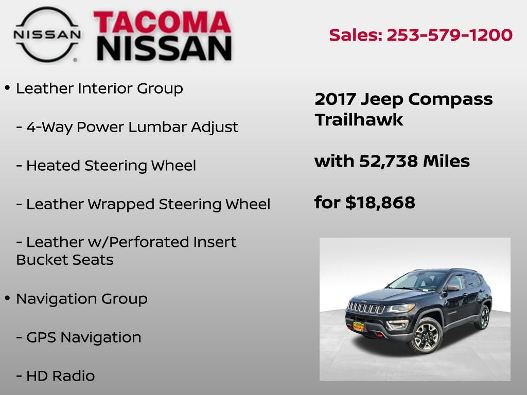 2017 Jeep New Compass Trailhawk