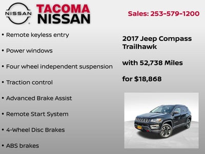 2017 Jeep New Compass Trailhawk