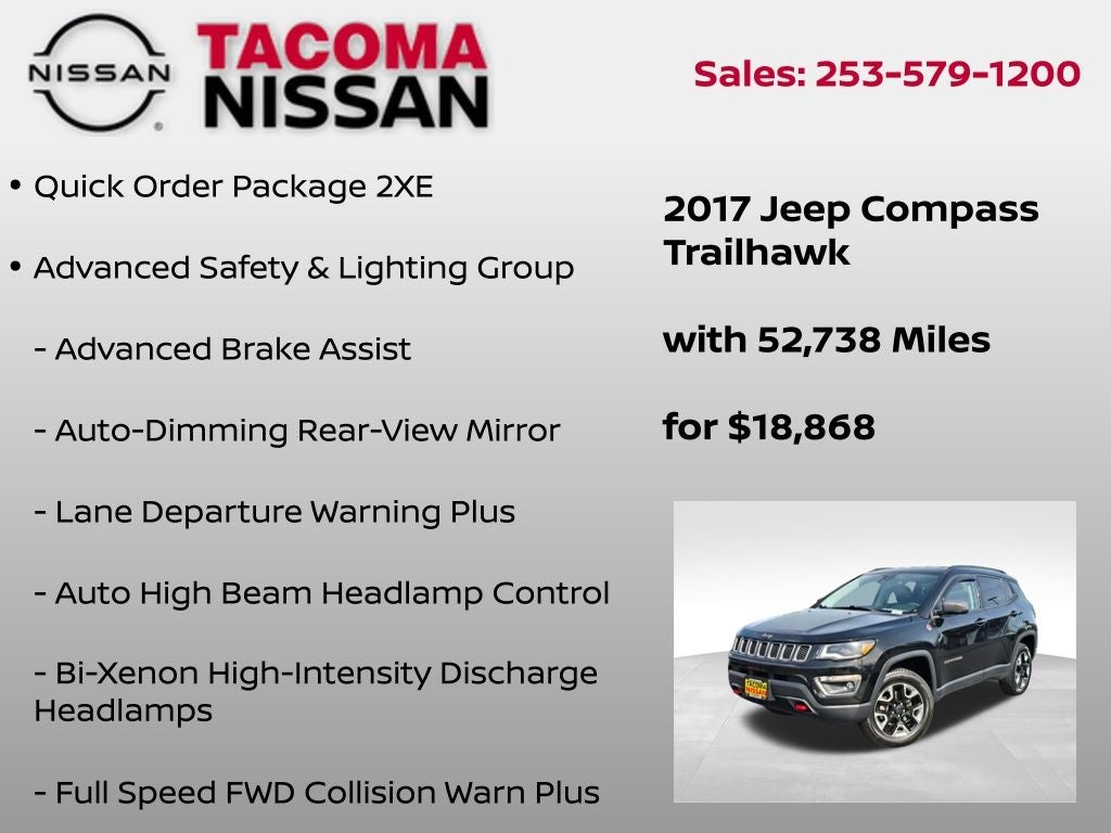 2017 Jeep New Compass Trailhawk
