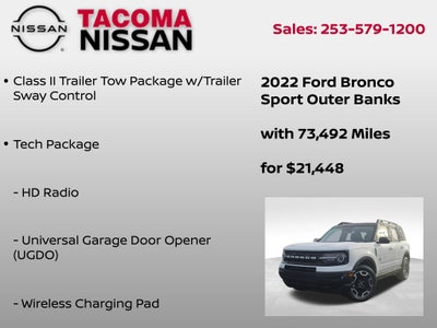 2022 Ford Bronco Sport Outer Banks