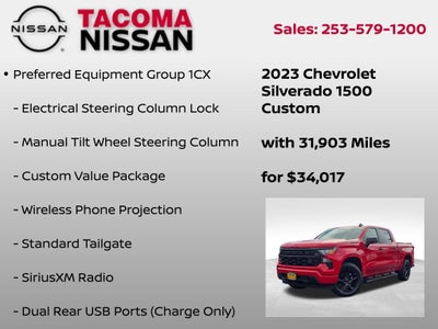 2023 Chevrolet Silverado 1500 Custom