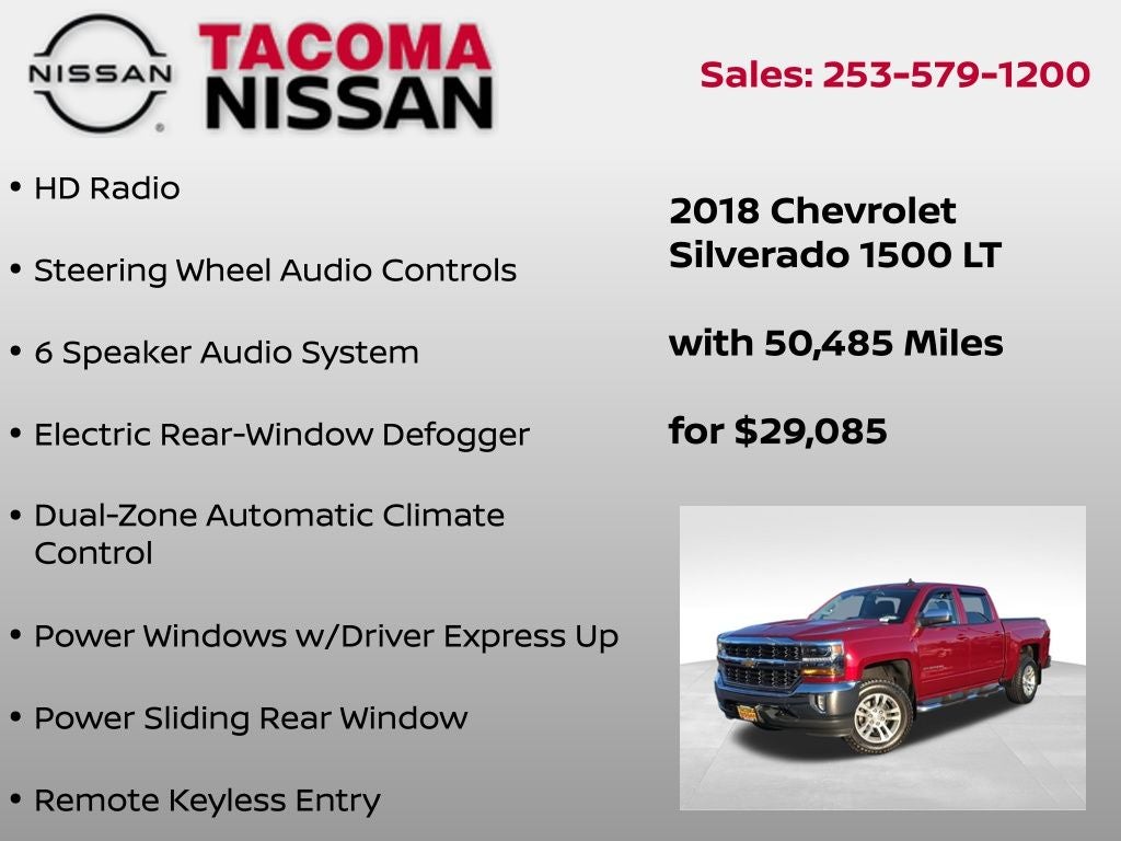 2018 Chevrolet Silverado 1500 LT LT1