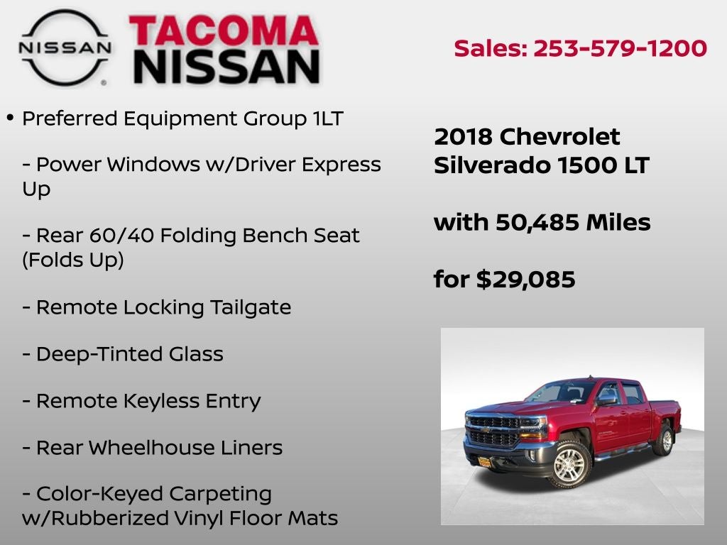 2018 Chevrolet Silverado 1500 LT LT1