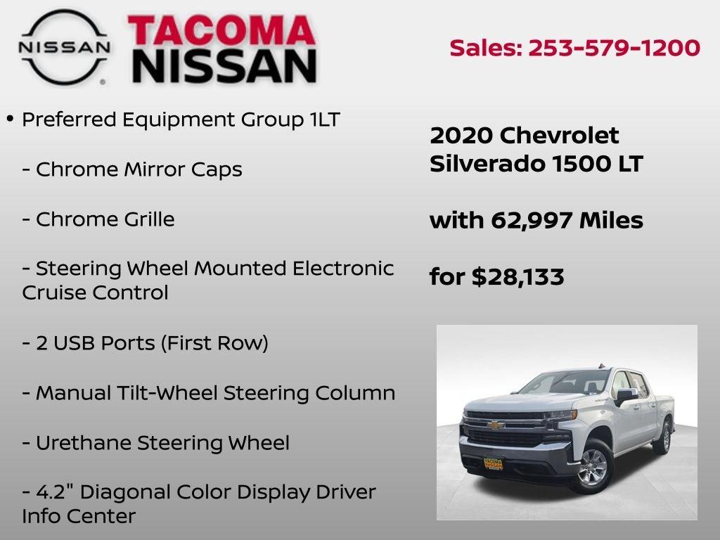 2020 Chevrolet Silverado 1500 LT