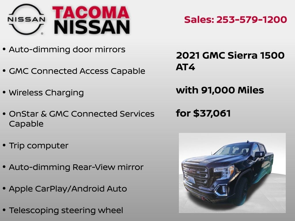 2021 GMC Sierra 1500 AT4