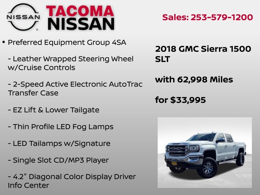 2018 GMC Sierra 1500 SLT