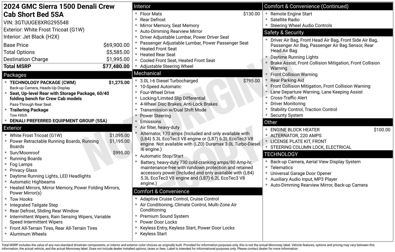 2024 GMC Sierra 1500 Denali