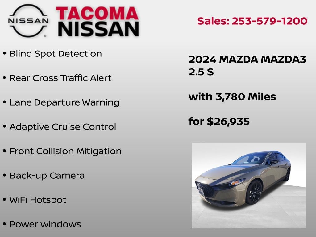 2024 Mazda Mazda3 2.5 Carbon Turbo