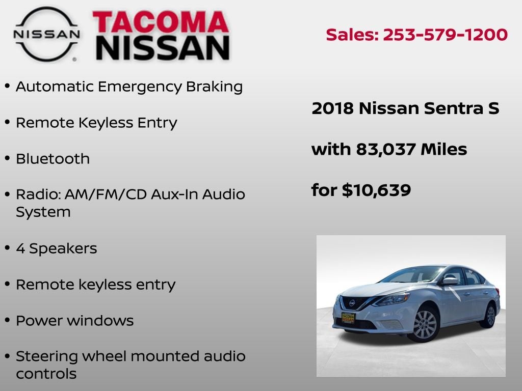 2018 Nissan Sentra S