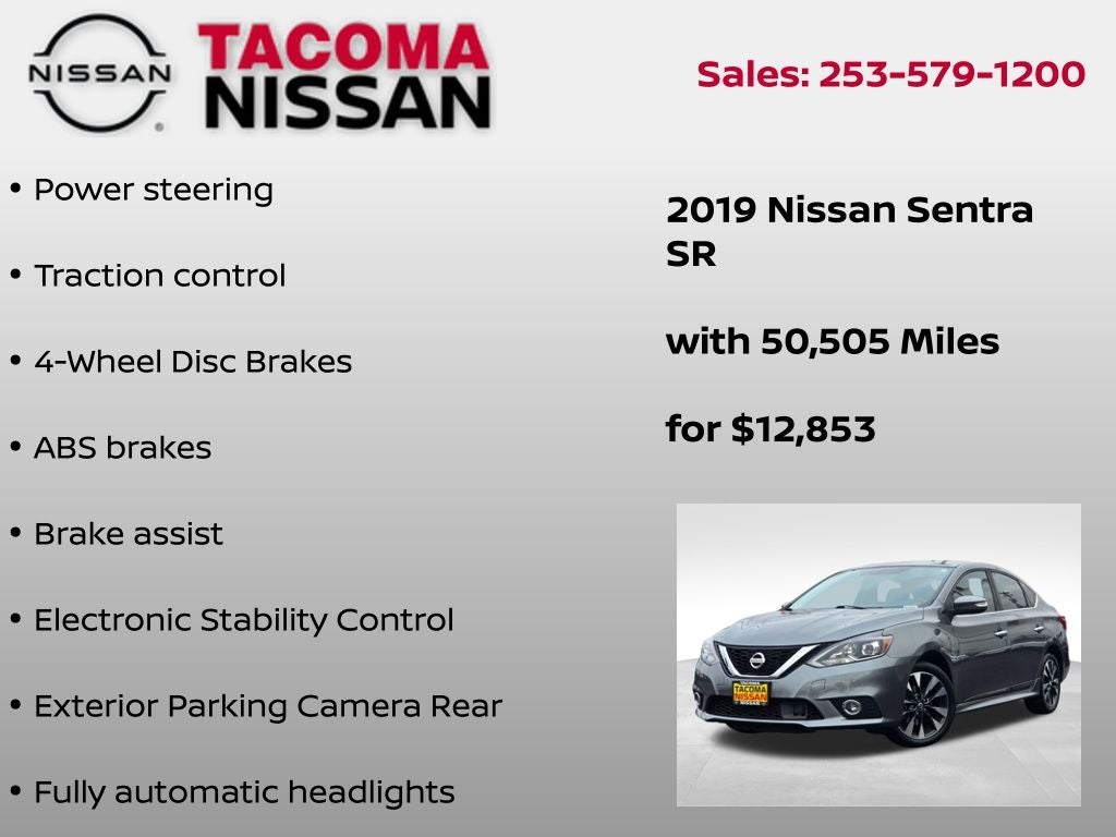 2019 Nissan Sentra SR