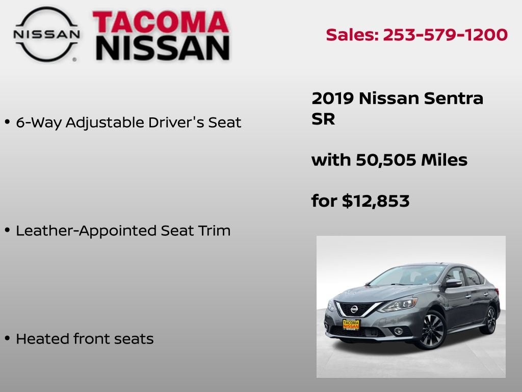 2019 Nissan Sentra SR
