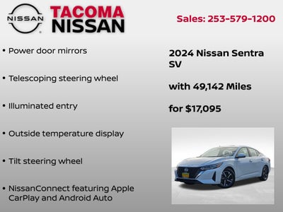2024 Nissan Sentra SV