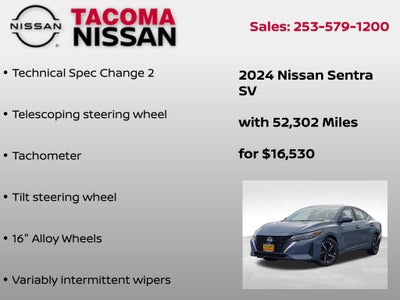 2024 Nissan Sentra SV