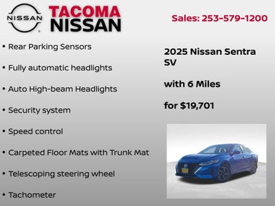 2025 Nissan Sentra SV