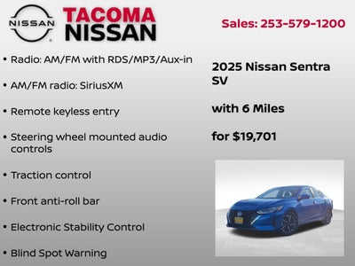 2025 Nissan Sentra SV