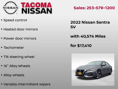 2022 Nissan Sentra SV