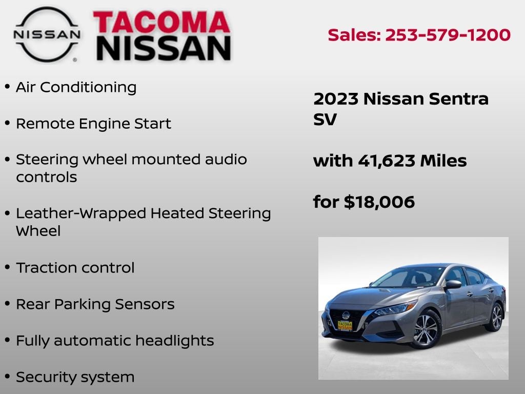 2023 Nissan Sentra SV