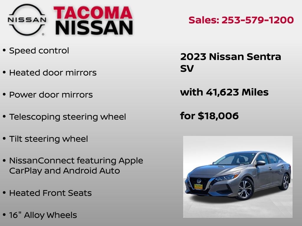 2023 Nissan Sentra SV