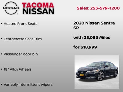 2020 Nissan Sentra SR