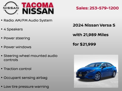 2024 Nissan Versa 1.6 S