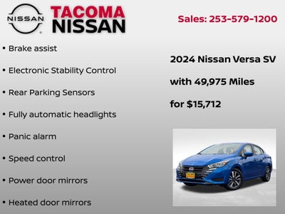 2024 Nissan Versa 1.6 SV