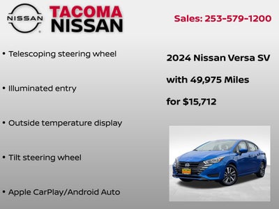 2024 Nissan Versa 1.6 SV