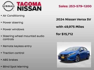 2024 Nissan Versa 1.6 SV