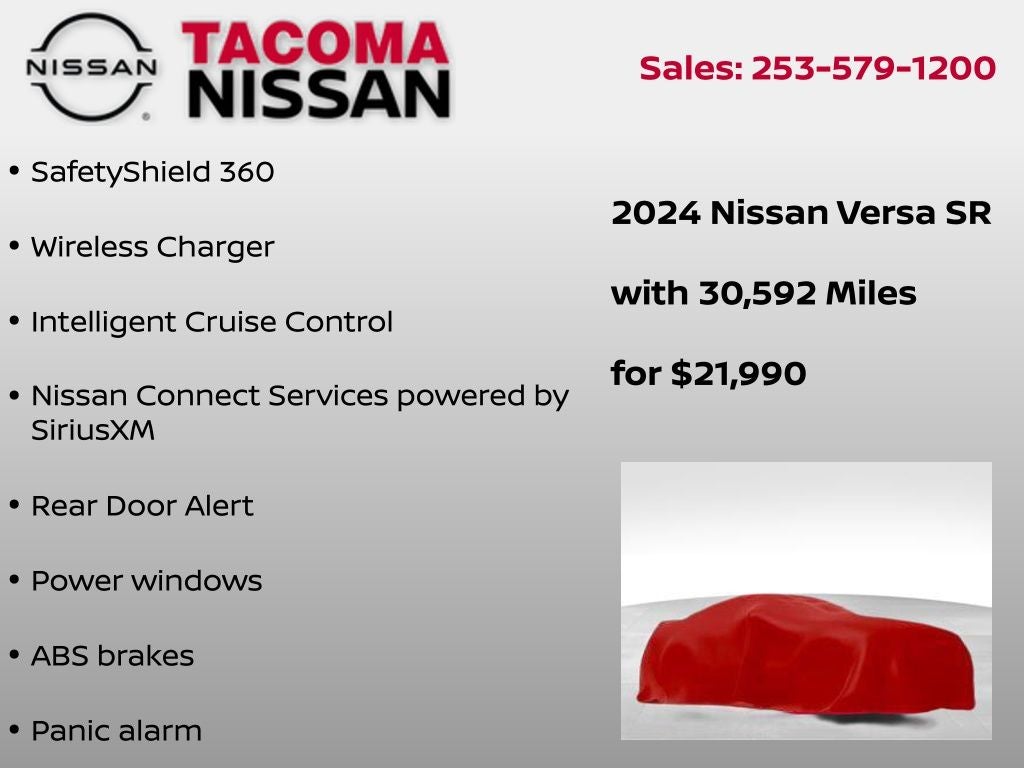 2024 Nissan Versa 1.6 SR