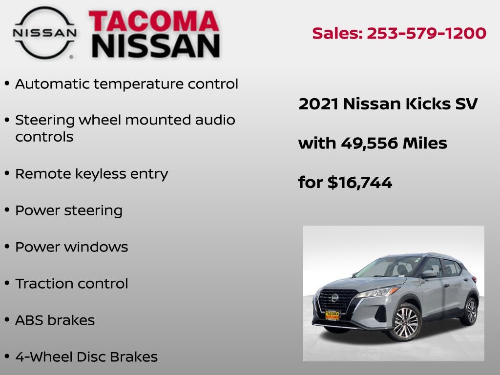 2021 Nissan Kicks SV