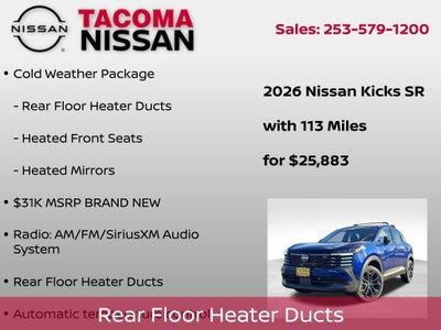 2026 Nissan Kicks SR