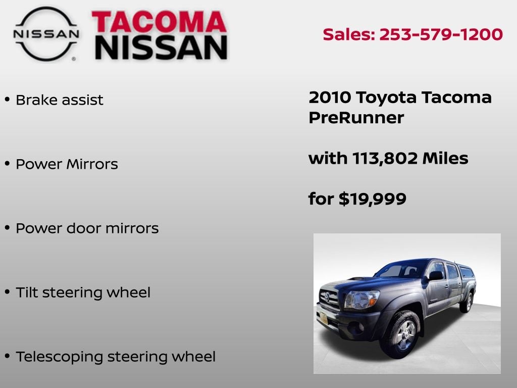 2010 Toyota Tacoma PreRunner V6