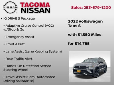2022 Volkswagen Taos 1.5T S