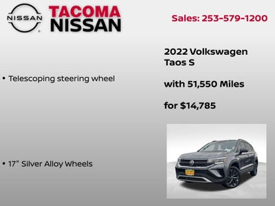 2022 Volkswagen Taos 1.5T S