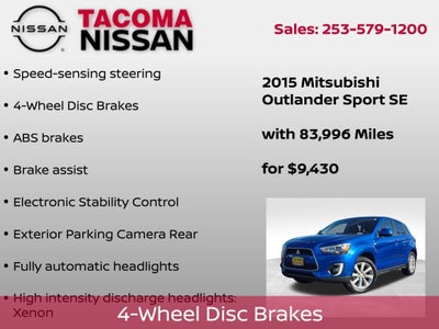 2015 Mitsubishi Outlander Sport SE