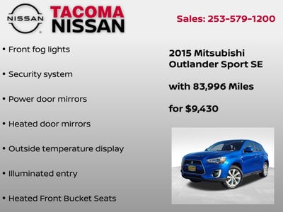 2015 Mitsubishi Outlander Sport SE