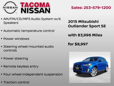 2015 Mitsubishi Outlander Sport SE