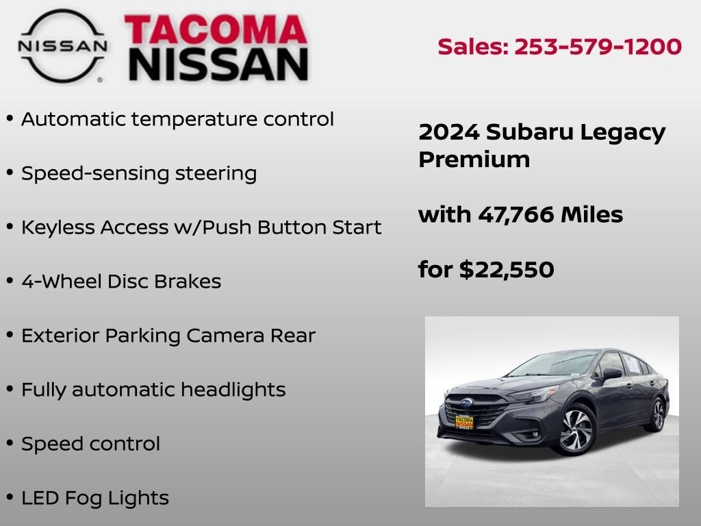 2024 Subaru Legacy Premium