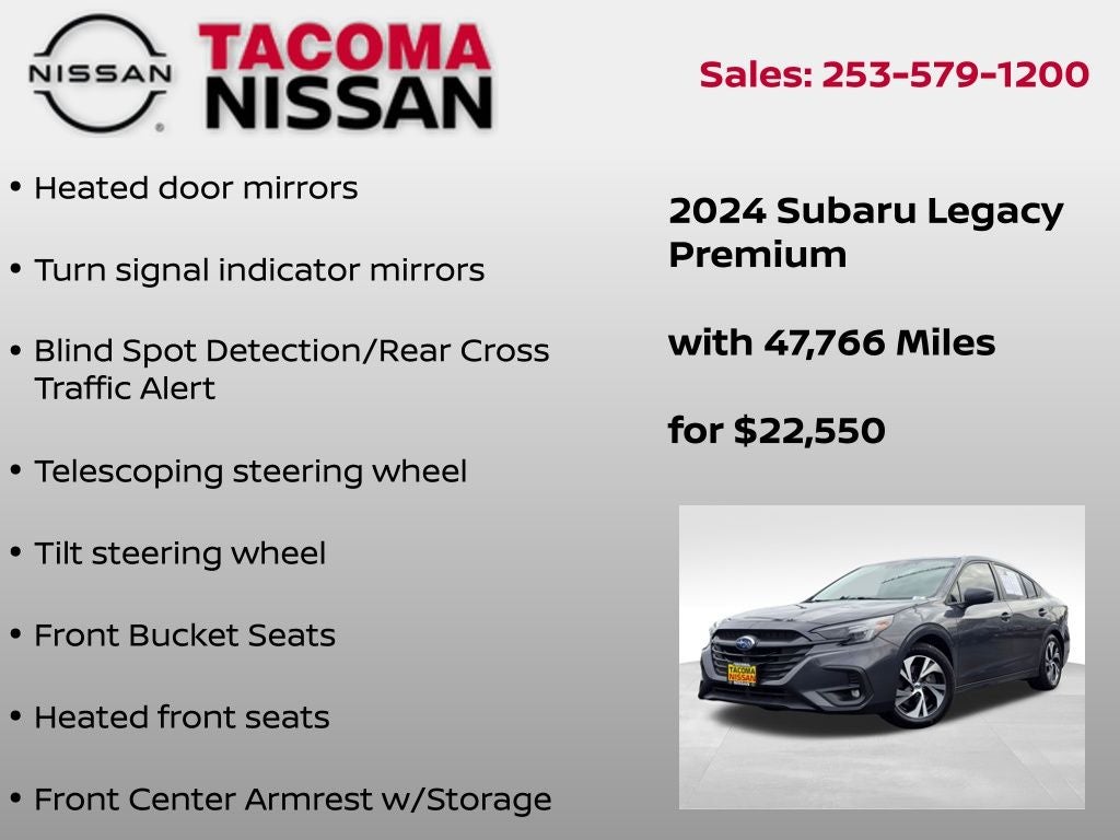2024 Subaru Legacy Premium