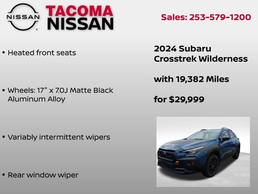 2024 Subaru Crosstrek Wilderness