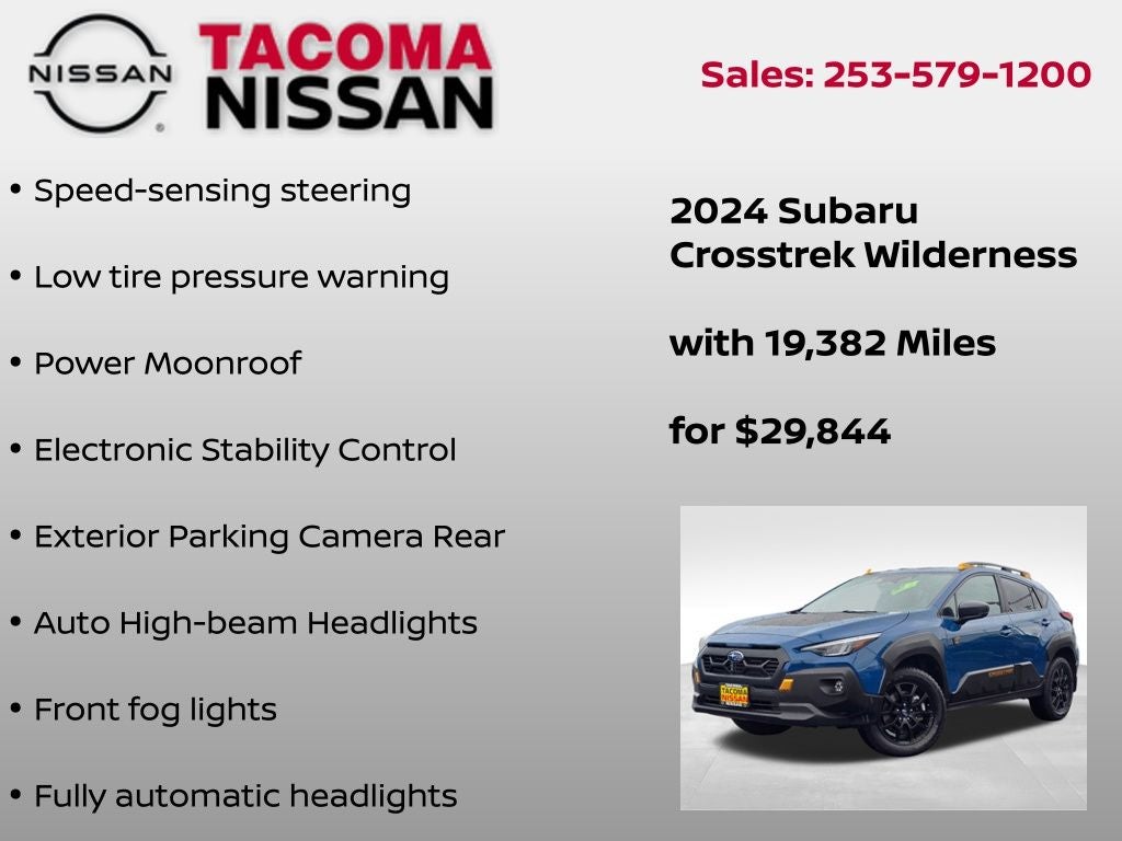2024 Subaru Crosstrek Wilderness