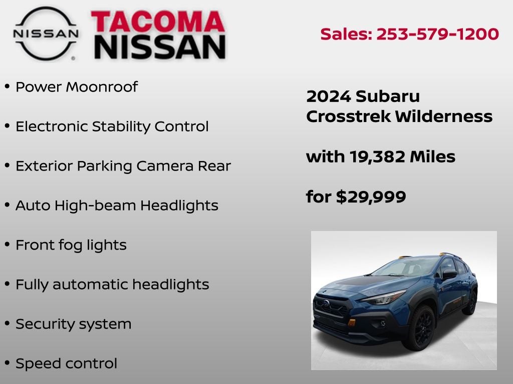 2024 Subaru Crosstrek Wilderness
