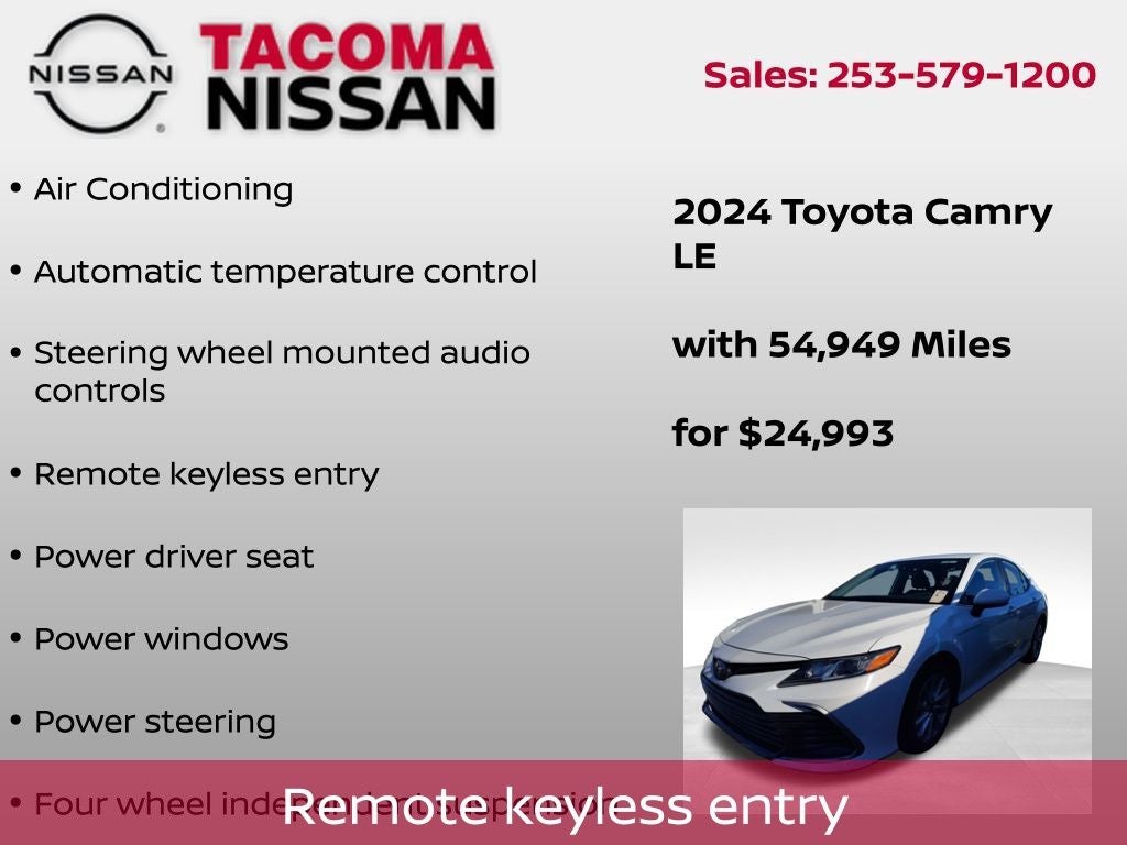 2024 Toyota Camry LE