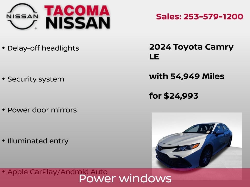 2024 Toyota Camry LE