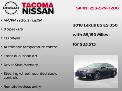 2018 Lexus ES 350