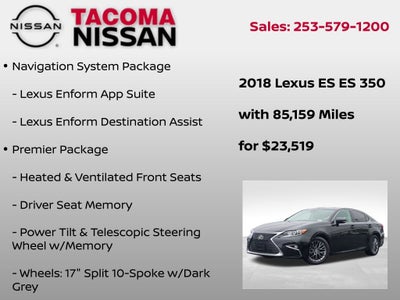 2018 Lexus ES 350