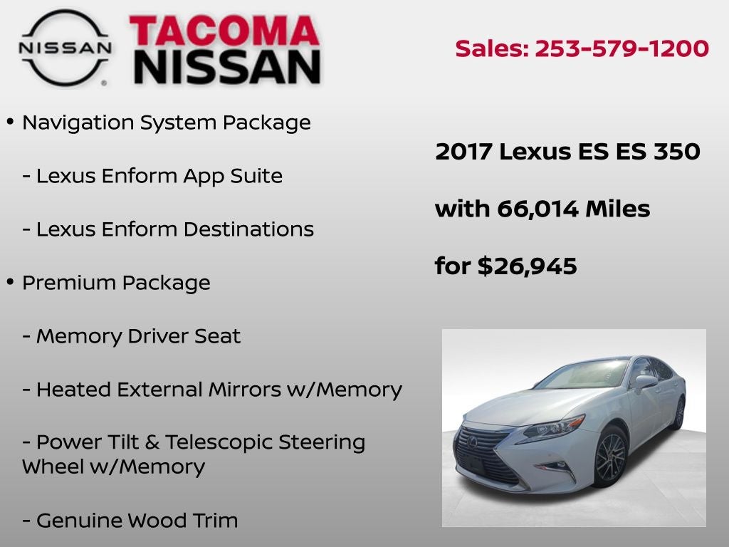 2017 Lexus ES 350