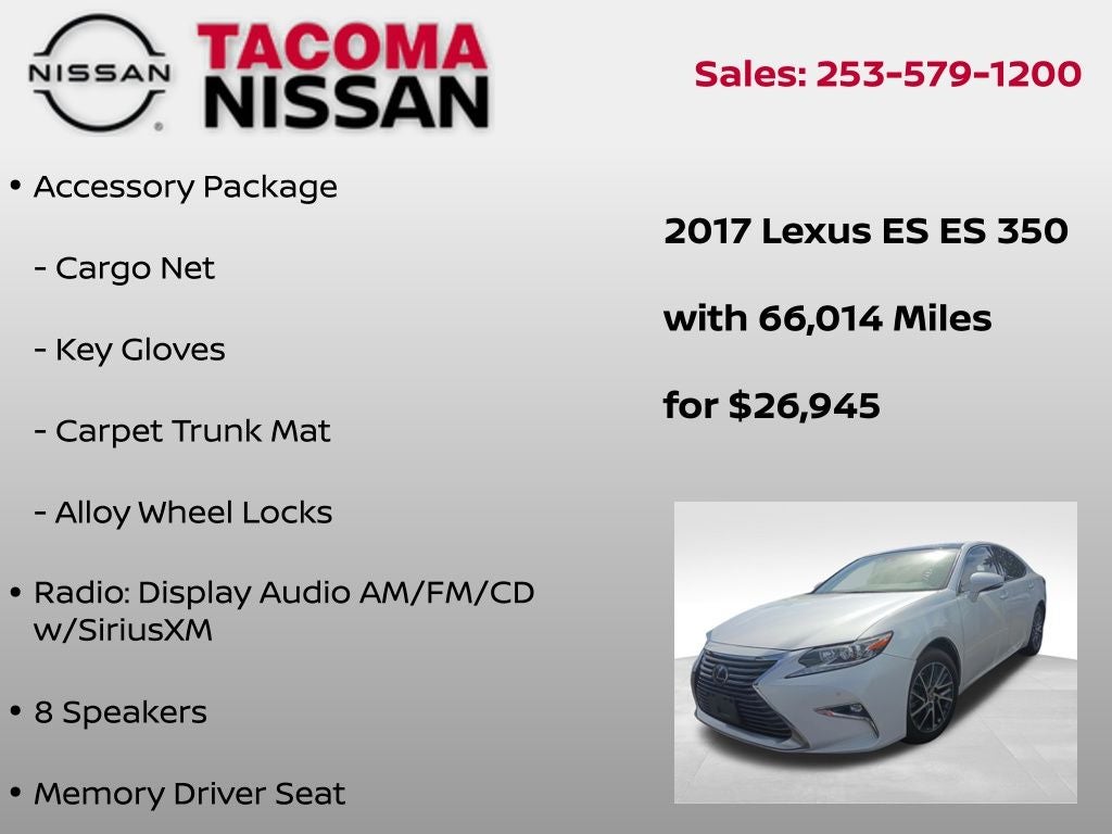 2017 Lexus ES 350