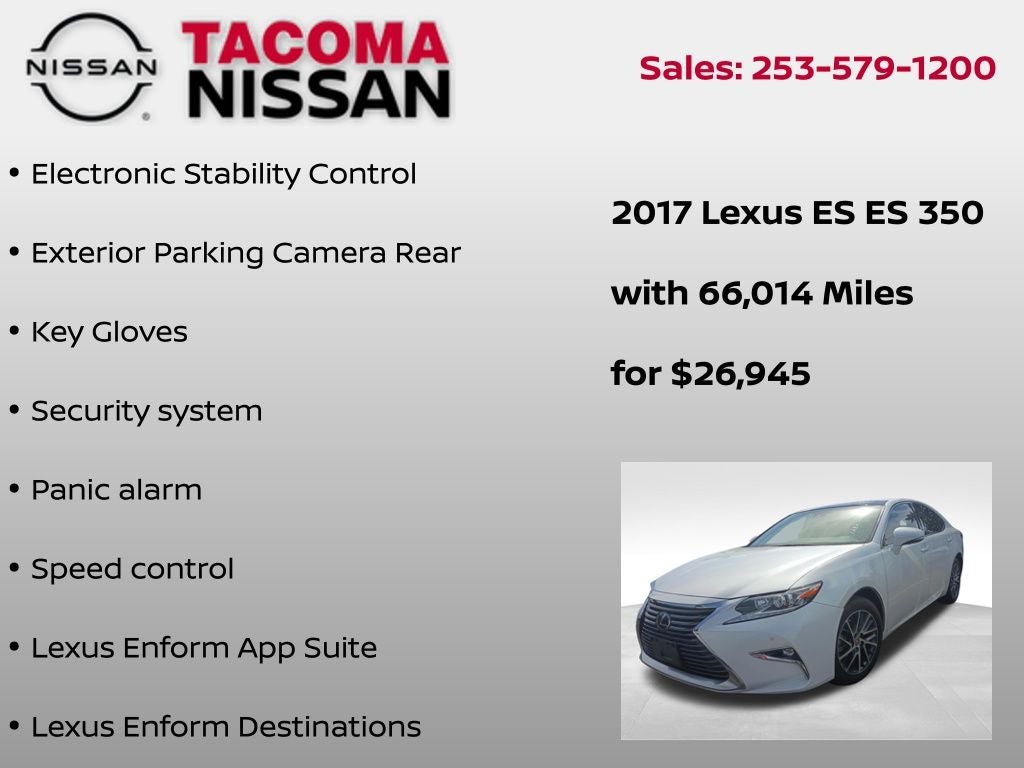 2017 Lexus ES 350